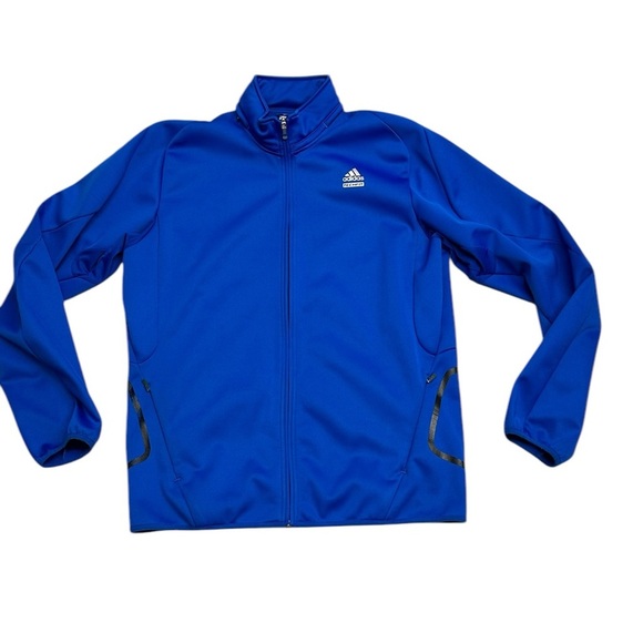 adidas Other - Adidas Techfit Blue Track Jacket